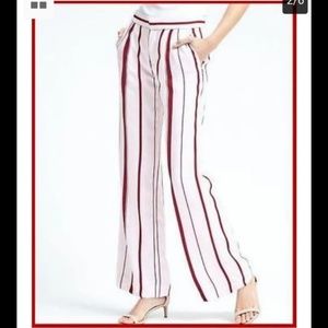 Banana republic flow pants stripes